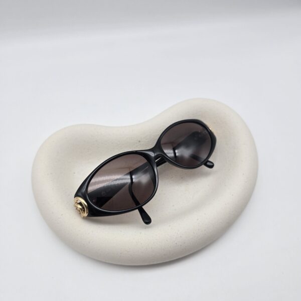 Christian Dior – vintage okulary przeciwsłoneczne z logo CD