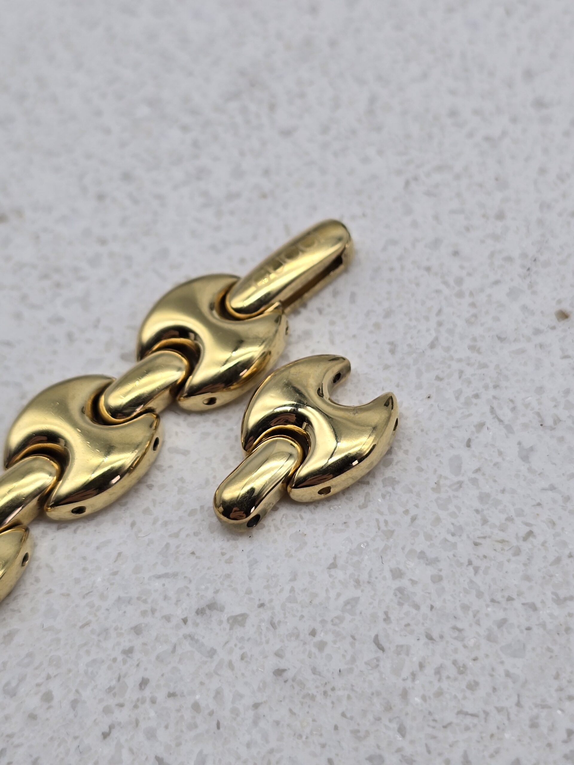 GUCCI 1800L - zegarek vintage na bransolecie, dwa wymienne paski, komplet z pudełkiem - obrazek 7