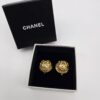 CHANEL - klipsy vintage z perłą i logowaniem w pudełku