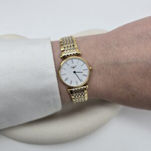 LONGINES LA GRANDE CLASSIQUE - zegarek na bransolecie na ręce