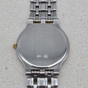 LONGINES - zegarek vintage na bransolecie zbliżenie na tył