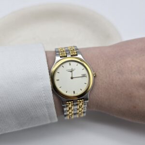 LONGINES - zegarek vintage na bransolecie na ręce