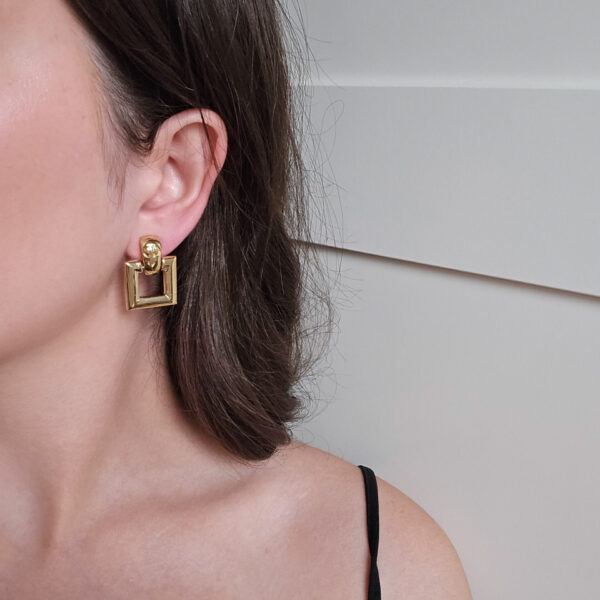 CHRISTIAN DIOR - komplet vintage w pudełku na modelce