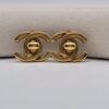 CHANEL - złote klipsy vintage
