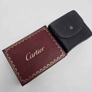 CARTIER - zegarek vintage na bransolecie pudełka