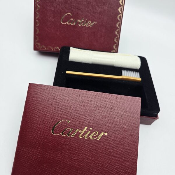 CARTIER - zegarek vintage na bransolecie zestaw do czyszczenia