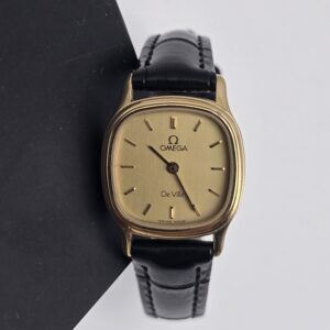 OMEGA DE VILLE - złoty zegarek vintage 1979