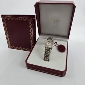 MUST DE CARTIER 21 - delikatny zegarek vintage w pudełku