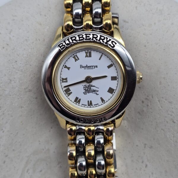 BURBERRY - zegarek vintage na bransolecie