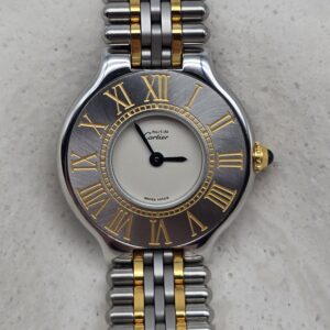 MUST DE CARTIER 21 - delikatny zegarek vintage