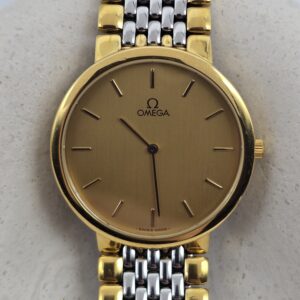 OMEGA De Ville- masywny zegarek vintage na bransolecie