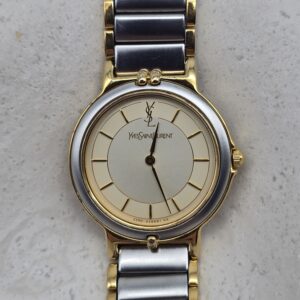 YSL - minimalistyczny zegarek vintage na bransolecie