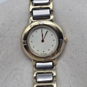 YSL - delikatny zegarek vintage na bransolecie