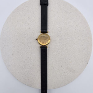 CARTIER - złoty delikatny zegarek vintage na tył