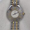 MUST DE CARTIER 21 - srebrno-złoty zegarek vintage na bransolecie