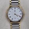 YSL - minimalistyczny zegarek vintage na bransolecie z datownikiem
