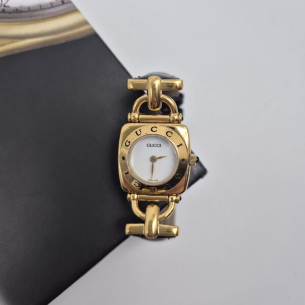 GUCCI - złoty zegarek vintage