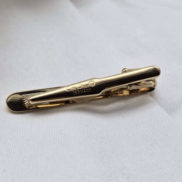 CHRISTIAN DIOR – zestaw vintage spinka krawat
