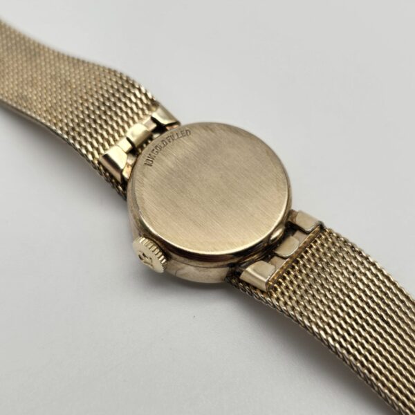 OMEGA - złoty zegarek mechaniczny vintage dekiel