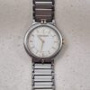 YSL - srebrny zegarek vintage