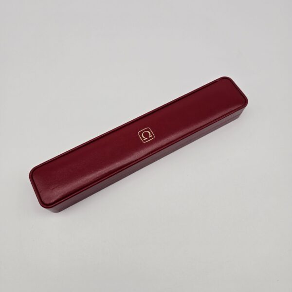 OMEGA - delikatny złoty zegarek w oryginalnym pudełku pudełko