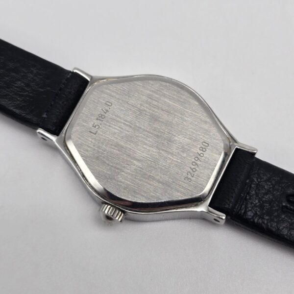LONGINES - zegarek vintage z diamentami tył