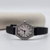 Longines vintage zegarek wsadzany diamentami leżący