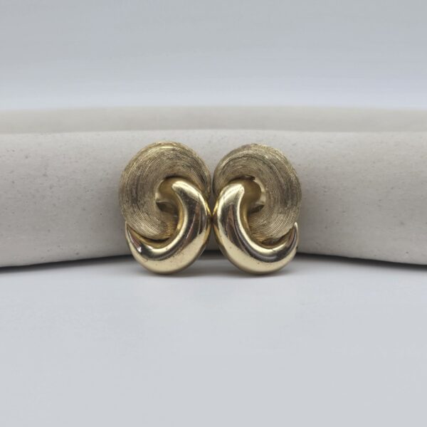 DIOR - Klipsy vintage 'Love Knot'