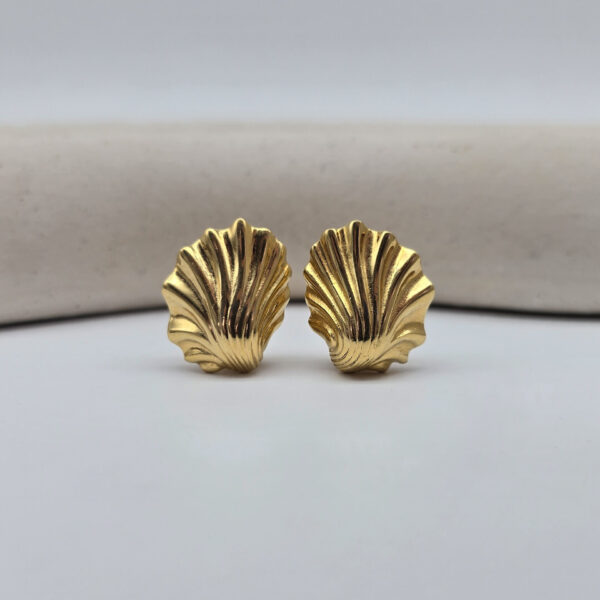 GIVENCHY - minimalistyczne klipsy vintage
