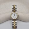 LONGINES CONQUEST - srebrno-złoty zegarek vintage w oryginalnym pudełku