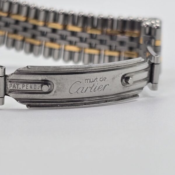 CARTIER - zegarek vintage Must 21 sygnatura zapięcie