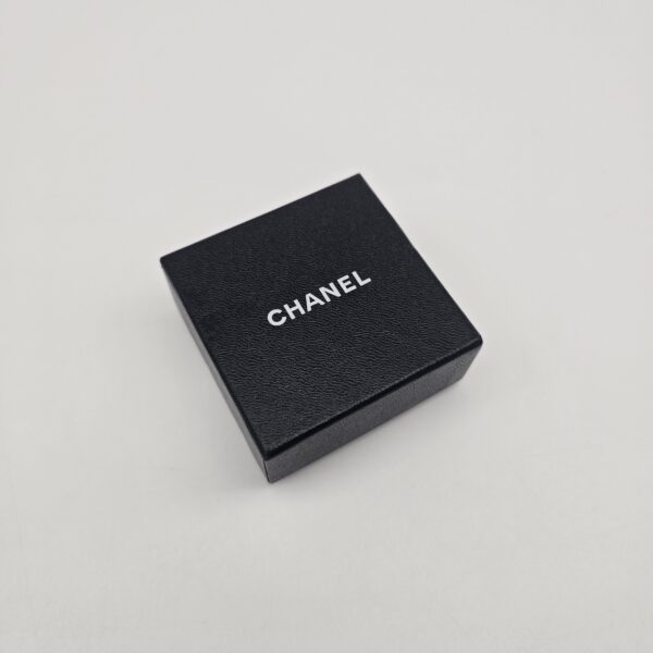 CHANEL - klipsy vintage turnlock pudełko