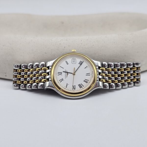 LONGINES - klasyczny zegarek vintage z rzymskimi indeksami ładne