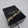 YVES SAINT LAURENT - bransoletka z kryształami vintage