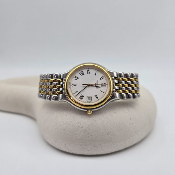 LONGINES - klasyczny zegarek vintage z rzymskimi indeksami