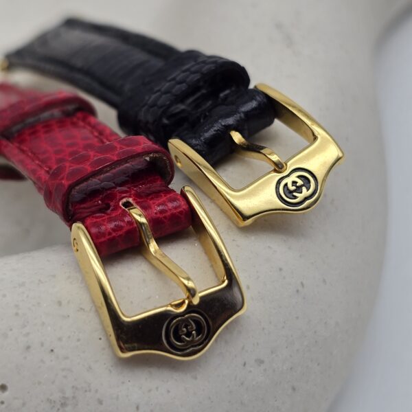 GUCCI - minimalistyczny zegarek vintage sprzączka