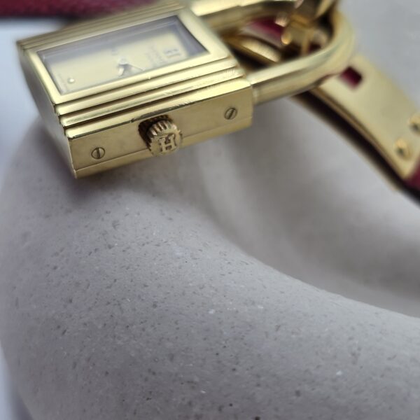 HERMES - zegarek vintage Hermes Kelly Watch koronka