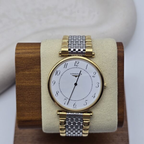 LONGINES - elegancki zegarek vintage, La Grande Classique, lata 90. front