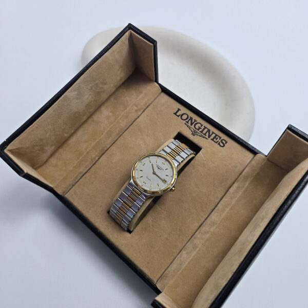 LONGINES - elegancki zegarek vintage, bikolor