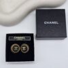 CHANEL – klipsy vintage z logo