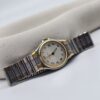 DIOR - minimalistyczny zegarek vintage w bikolorze, lata 90.