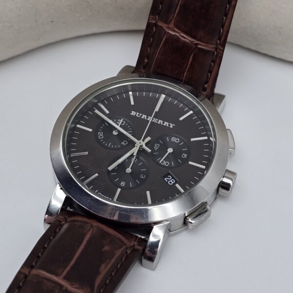 BURBERRY - zegarek z chronografem
