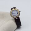 CARTIER - elegancki zegarek vintage, Santos Ronde, lata 90.