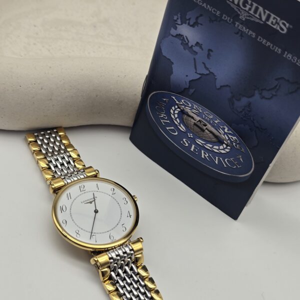 LONGINES - elegancki zegarek vintage, La Grande Classique, lata 90.