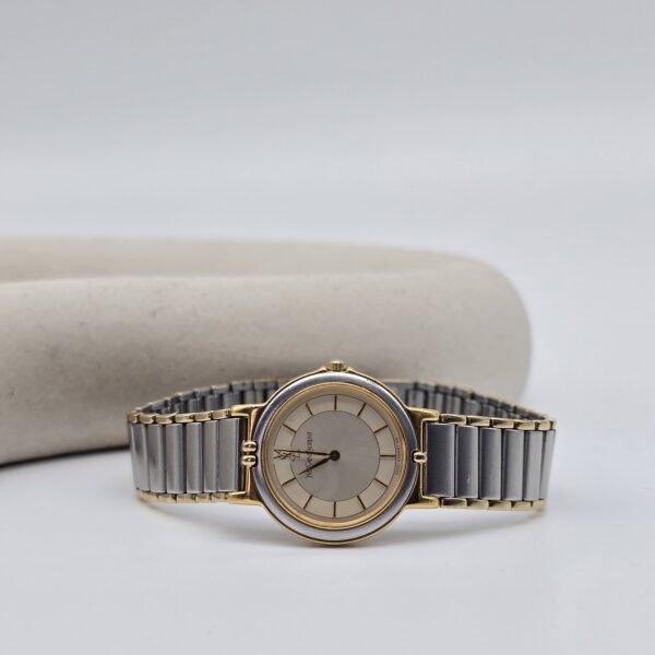 YSL– klasyczny zegarek vintage na bransolecie, lata 90.