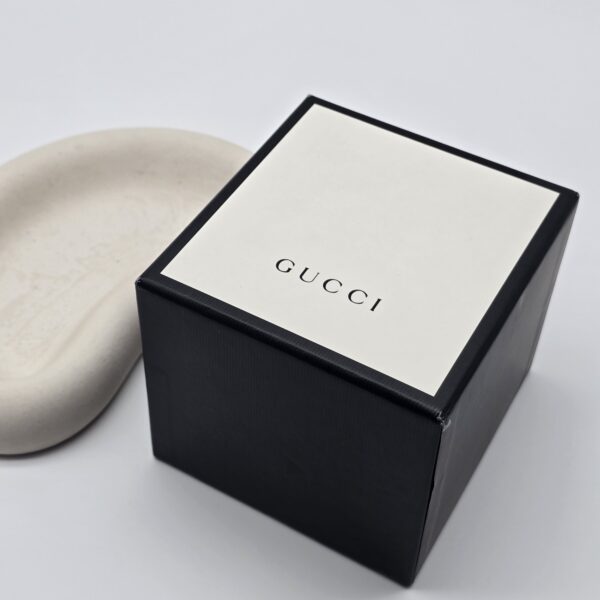GUCCI - zegarek vintage z podwójnym paskiem, G-Frame, lata 90. pudełko