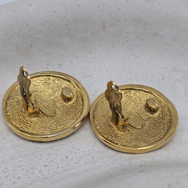 CHANEL - klipsy vintage ,,31 Rue Cambon Paris", lata 90. zapięcie