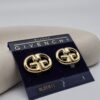 GIVENCHY - złote klipsy vintage