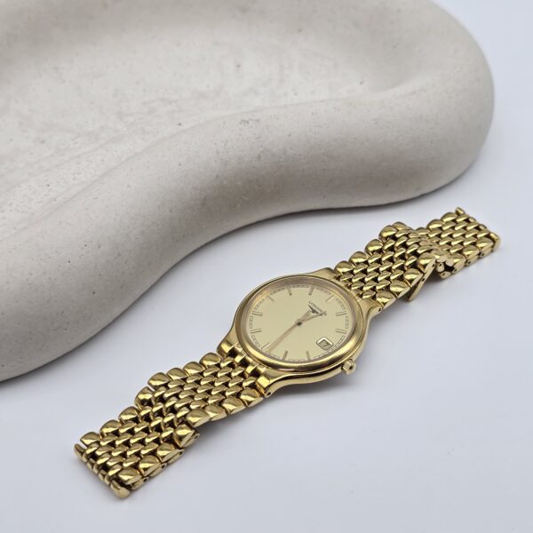 Longines Les Grandes Classiques - zegarek vintage na bransolecie front