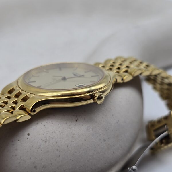 Longines Les Grandes Classiques - zegarek vintage na bransolecie koronka